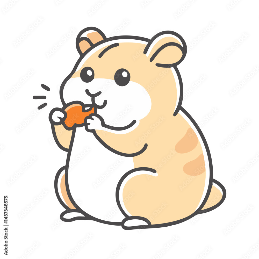 hamster with treat icon, hamster with treat vector illustration-simple illustration of hamster with treat, perfect for hamster with treat logos and icons hamster with treat icon, hamster with treat vector illustration-simple illustration of hamster with treat, perfect for hamster with treat logos and icons