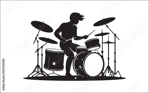 drummer playing drums