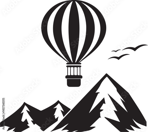 hot air balloon vector, balloon, air, hot, sky, fly, travel, vector, hot air balloon, illustration, basket, flying, fun, transport, adventure, transportation, up, icon, flight, aircraft, color, airshi