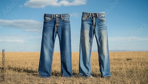 Colorful Fashion Concept with Yellow Socks and White Sneakers on Pink Background