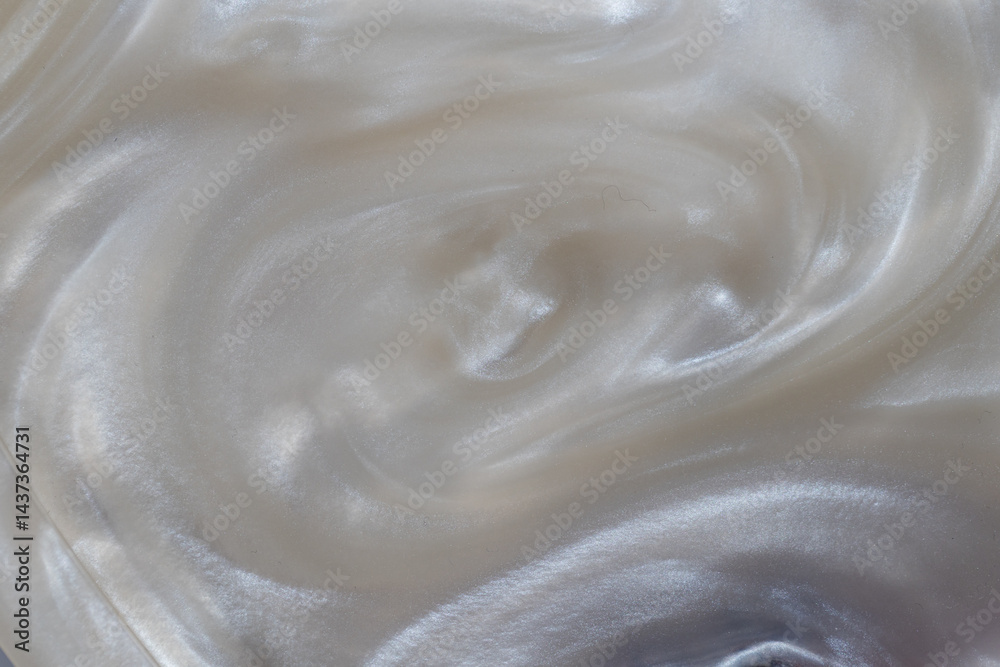 closeup of white epoxy reiain background