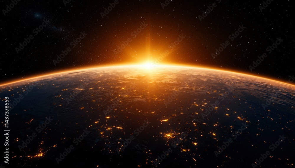 Earth sunrise from space (2) Earth sunrise from space (2)