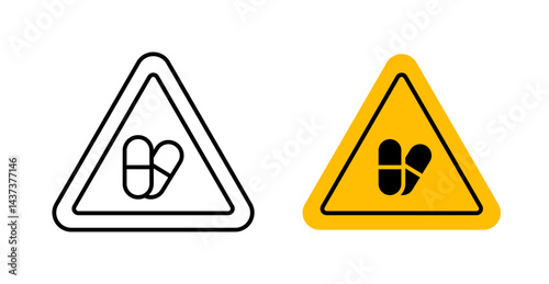 Side effects signs and symbol vector design
