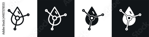 Retinol icon sign and symbol vector design