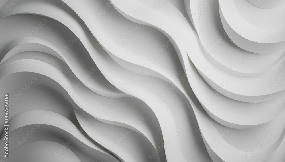 Obraz premium Abstract wavy surface design