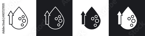 High cholesterol icon sign and symbol vector design