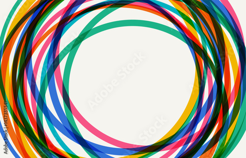 Abstract colorful line background. can be used in cover design, book design