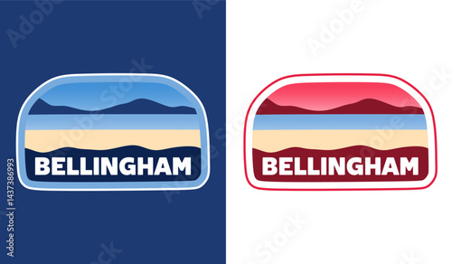 bellingham washington with beautiful natural scenery