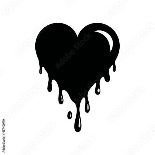 bleeding heart 1.svg Silhouette SVG Design