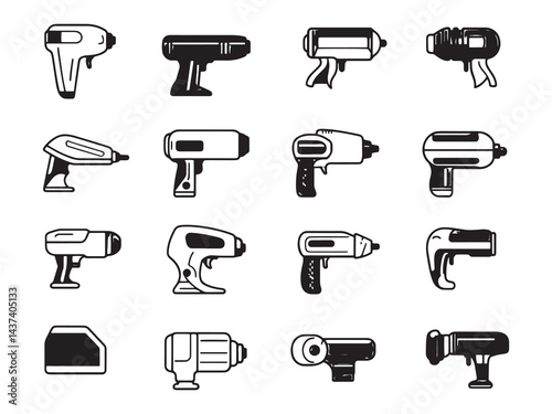 Orbital Sander art icon smooth contour graphic artwork