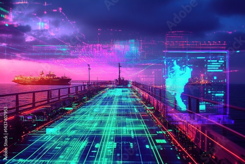 Digitalized Offshore Port