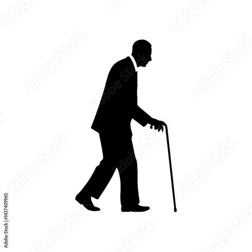 walking cane 3.svg SVG on a transparent background
