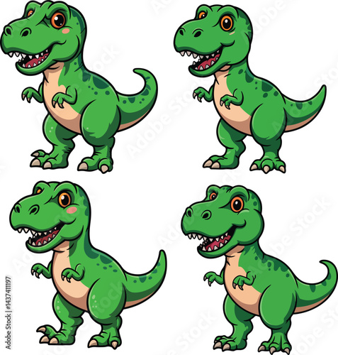 Baby Dinossauro vector illustration