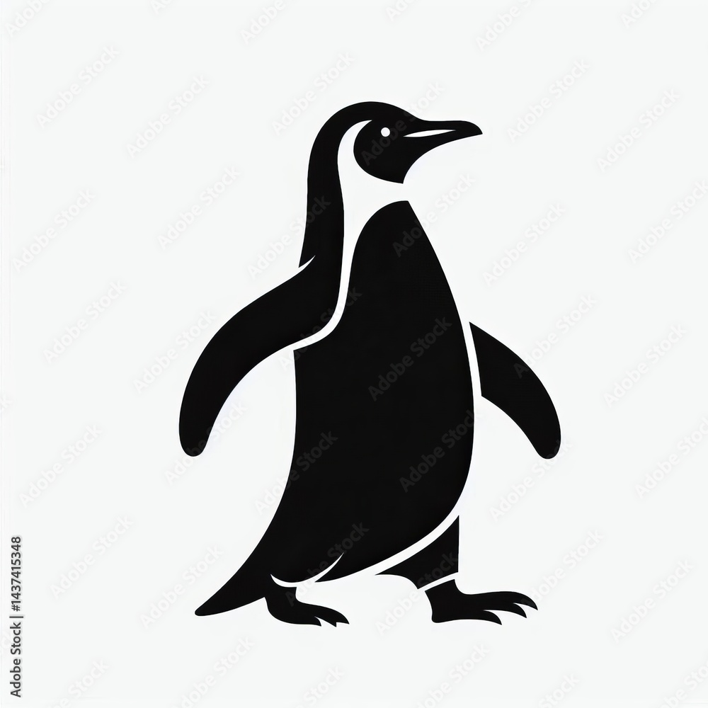 Naklejka premium Wildlife Birds Silhouette