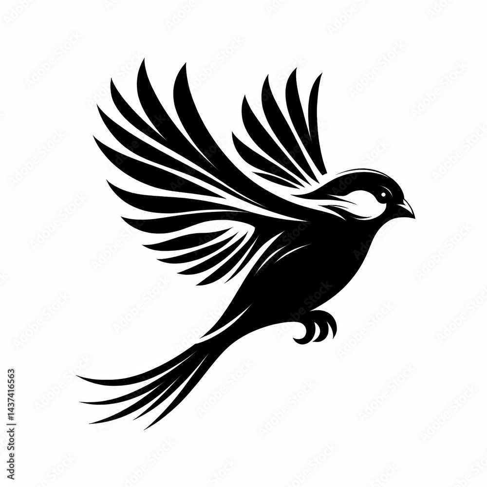 Obraz premium Wildlife Birds Silhouette