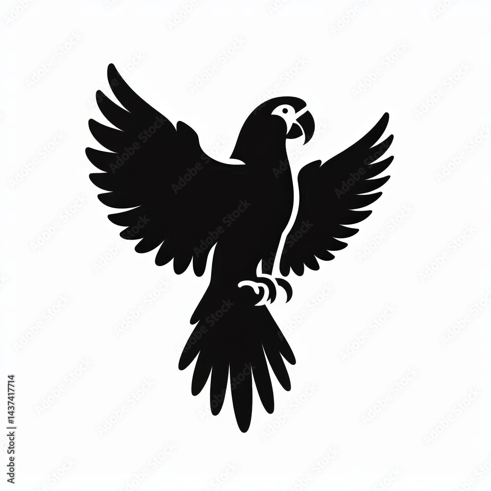 Obraz premium Wildlife Birds Silhouette