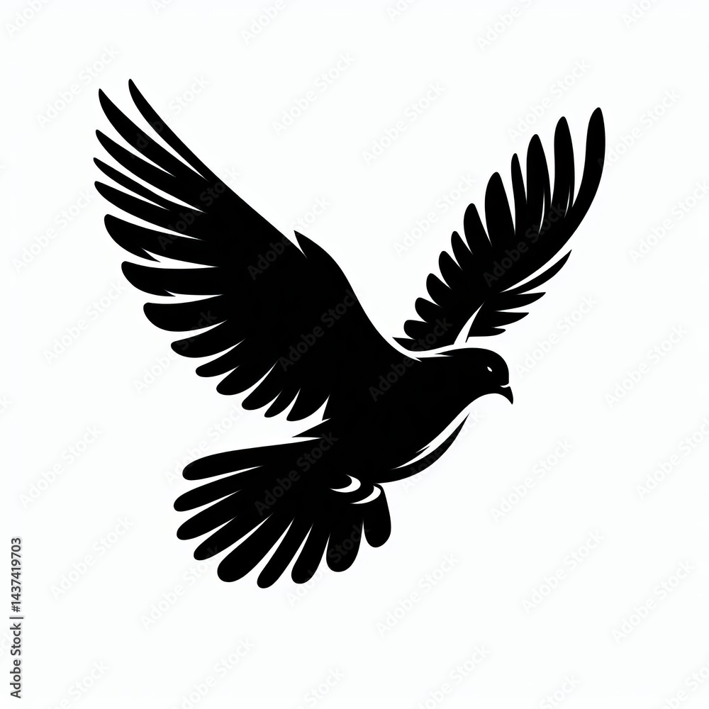 Obraz premium Wildlife Birds Silhouette