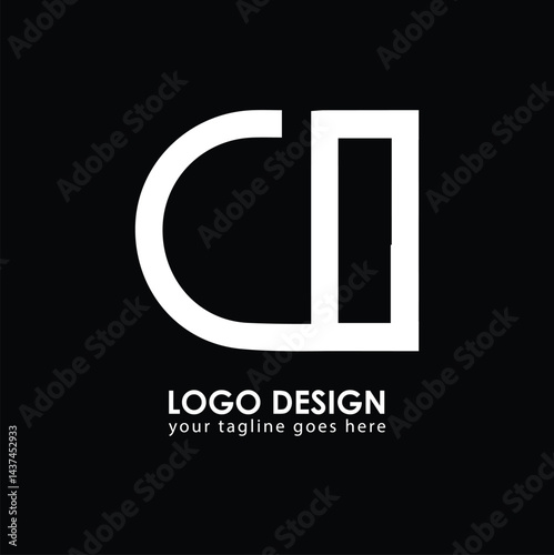 CO CO Logo Design, Creative Minimal Letter CO CO Monogram