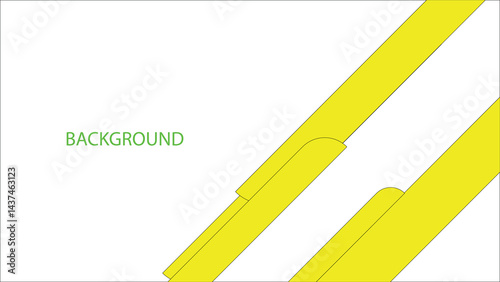 Modern Yellow Abstract Background Design