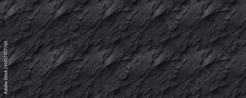 Matte Slate Grey Stone Texture for Luxury Product Background