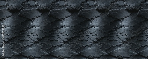 Matte Slate Grey Stone Texture for Luxury Product Background
