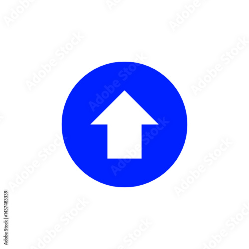 Direction icon isolated on white background (not AI Generated)