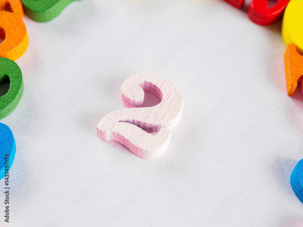 Number 2 close-up. Vibrant and detailed. Ideal for designs needing numerical emphasis or visual count. Number 2 close-up. Vibrant and detailed. Ideal for designs needing numerical emphasis or visual count.