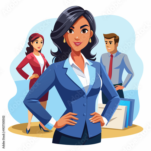 Indian business coach providing mentorship to young entrepreneur, coaching professional development in contemporary workspace.

