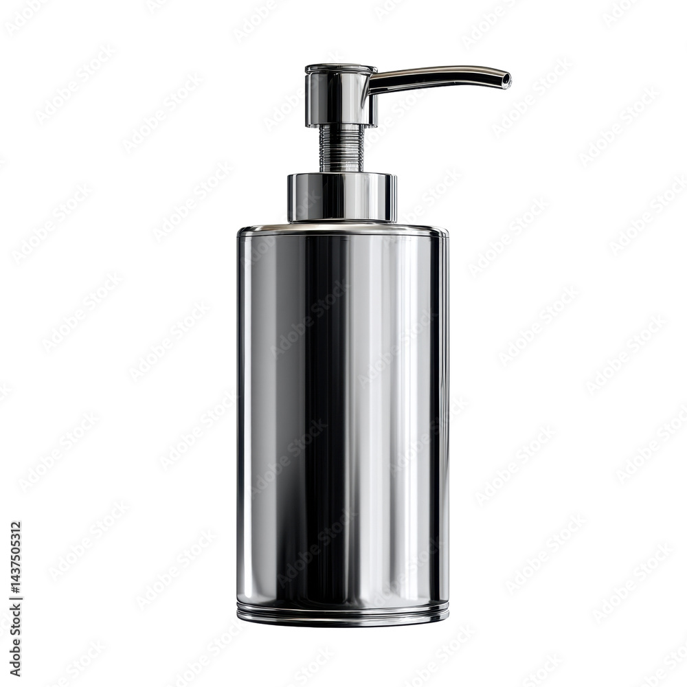 Elegant Chrome Pump Dispenser for Modern Spaces Elegant Chrome Pump Dispenser for Modern Spaces