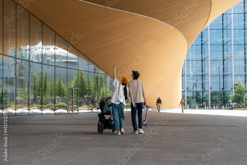 Wallpaper Mural Oodi Library Entrance and Facade in Daylight Torontodigital.ca