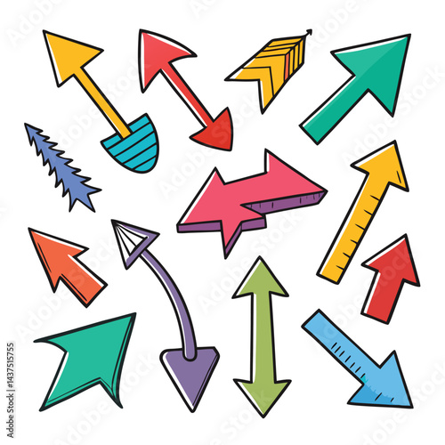 Colorful Arrow Collection