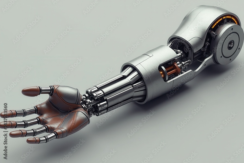 Robotic arm innovation with advanced mechanical design