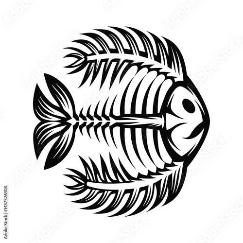Fish Skeleton Anatomy, Marine Creature, Bone Structure, Anatomy, Marine Life, Fish Bone