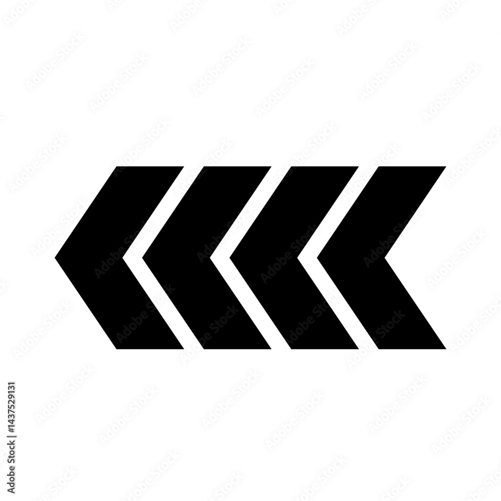 Recolorable Arrow Pointer Direction
