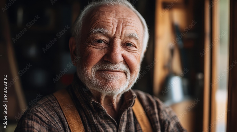 Portrait of a senior man smiling close up image happy expression Portrait of a senior man smiling close up image happy expression