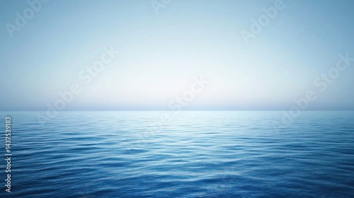 Wallpaper Mural Calm ocean horizon Torontodigital.ca