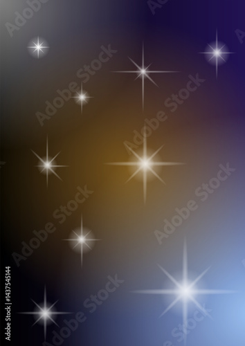 Wallpaper Mural dark abstract background with stars vector illustration Torontodigital.ca