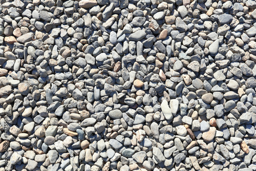 Neatly Arranged Pebble Gravel – Tranquil and Minimalistic Stone Texture