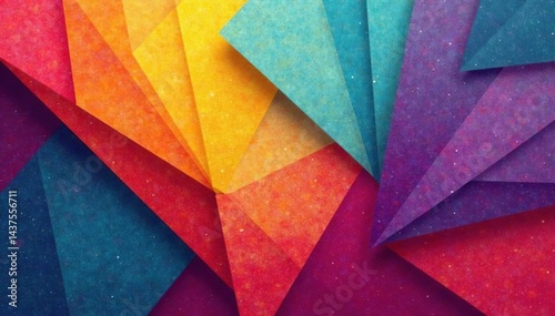 Abstract geometric shapes, colorful blocks, modern style , blocks, design, simple