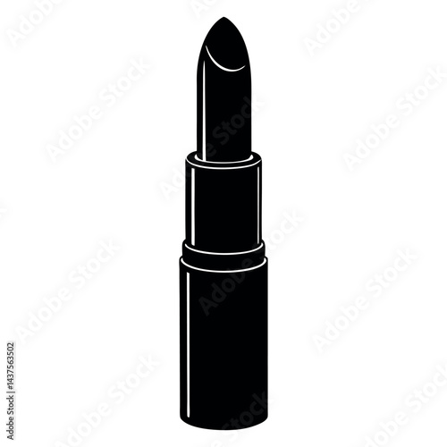 lipstick isolated on white background