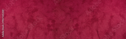 Red carpet fabric texture, background with copy space	