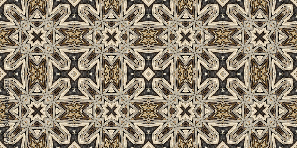 Seamless abstract pattern banner. Art texture. Symmetrical kaleidoscope Seamless abstract pattern banner. Art texture. Symmetrical kaleidoscope