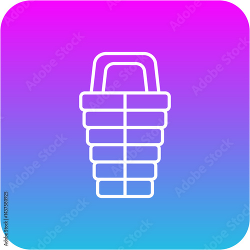 Sleeping bag Icon
