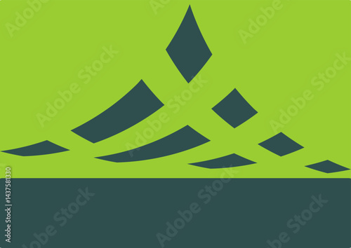 design for a possible logo or a modern background