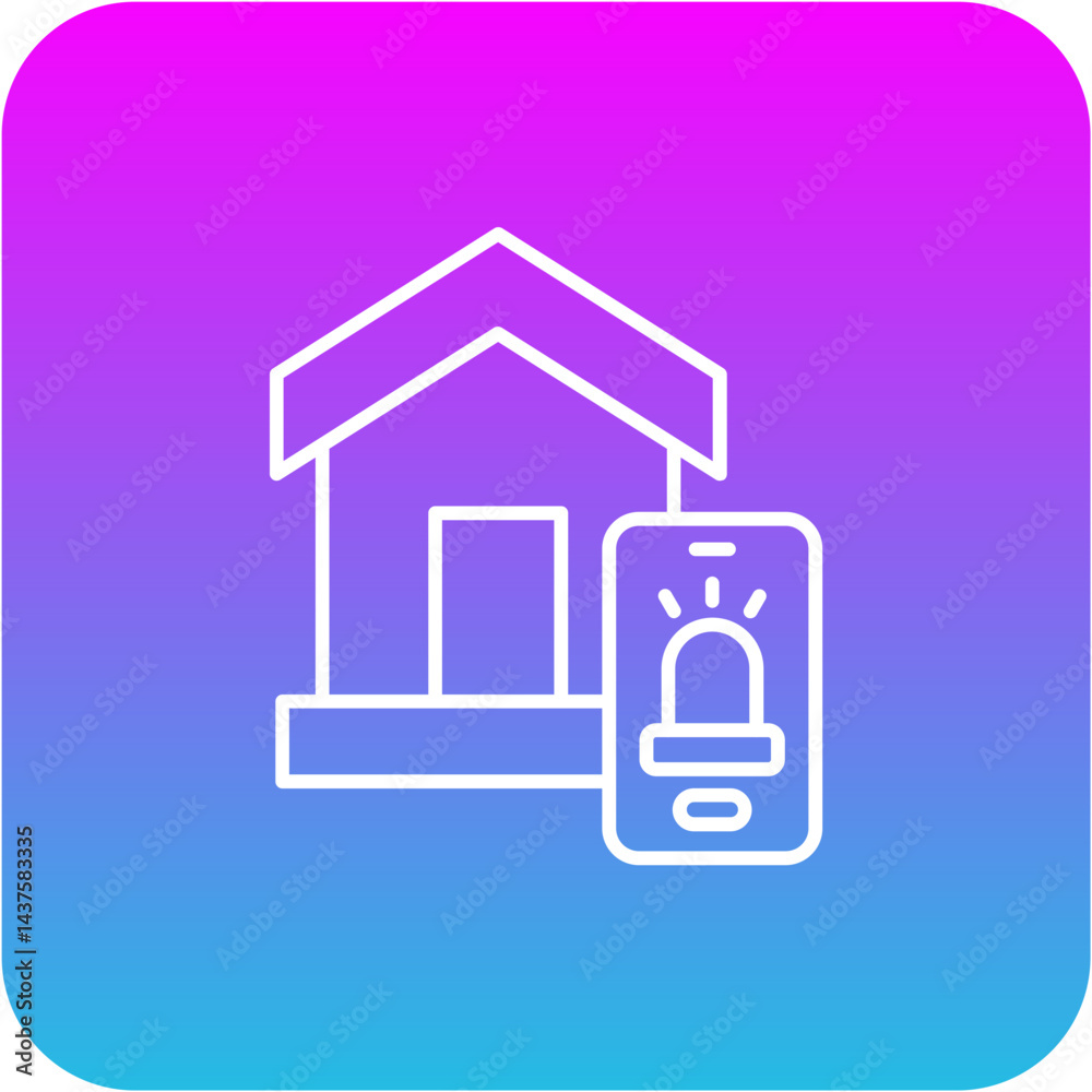 Smart Alarm Icon Smart Alarm Icon