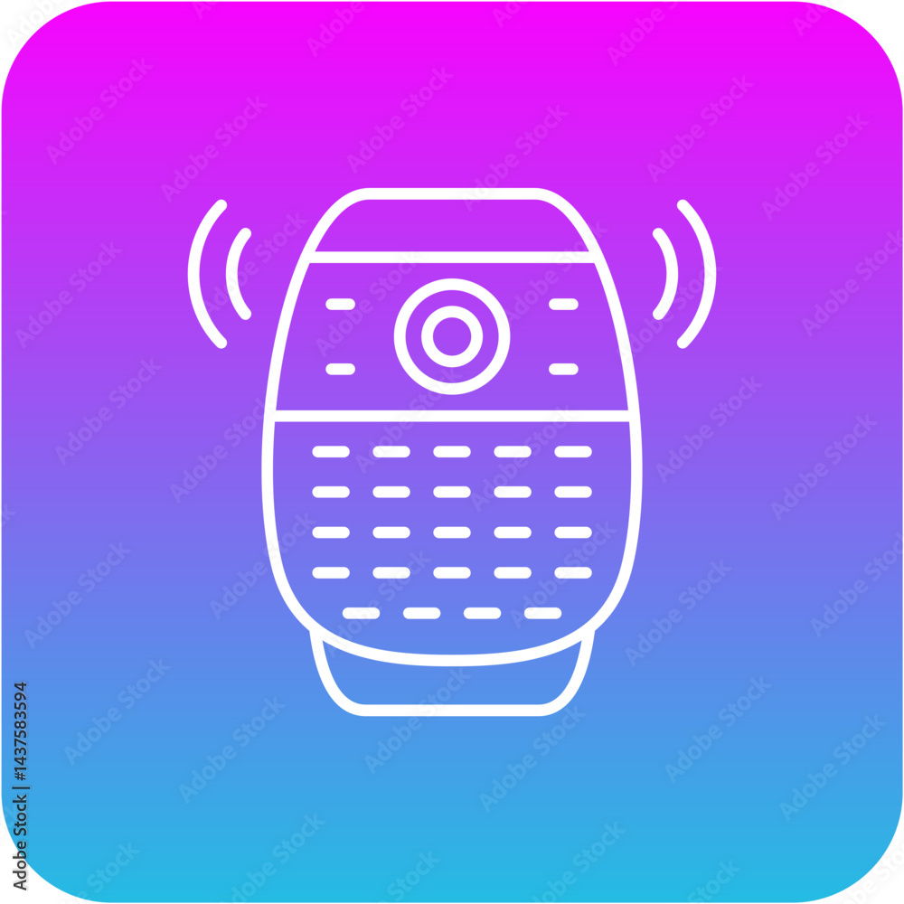 Smart Speaker Icon Smart Speaker Icon