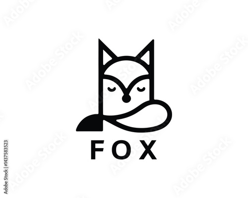 Creative Fox Emblem Design