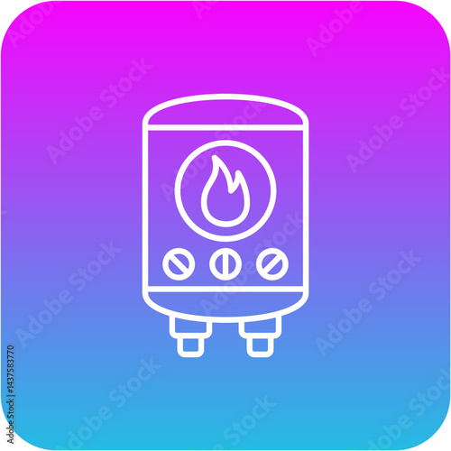 Water Heater Icon