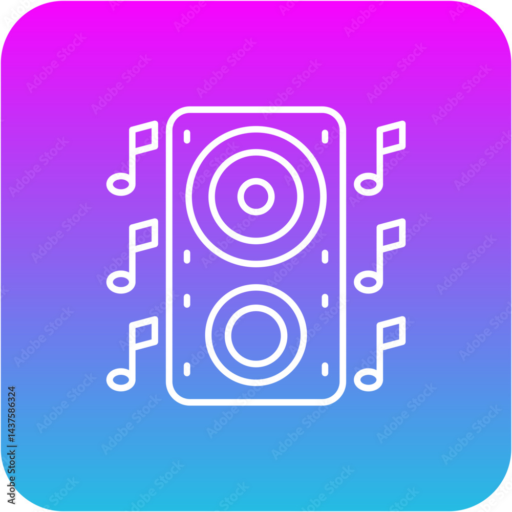 Obraz premium Entertainment Icon