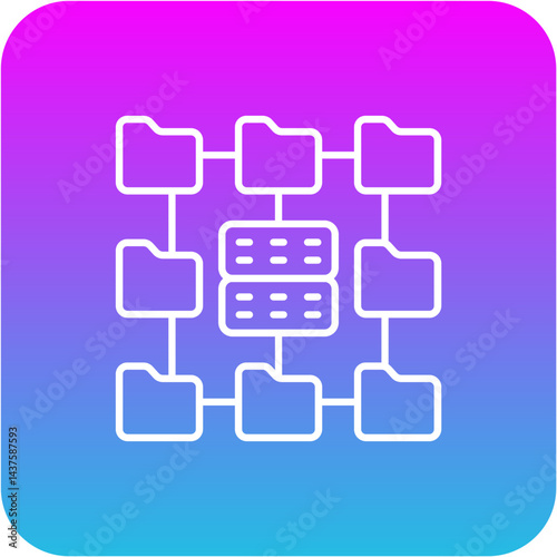 Hierarchical Structure Icon